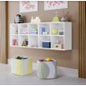 Organizador de Brinquedos Ely Horizontal Suspenso Branco MDF - 1
