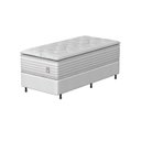 Ver imagem 2 de Conjunto Box Solteiro Mola Prodormir Hercules New Branco