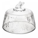 Ver imagem 4 de Queijeira C/tampa New Butterfly Fio de Ouro 19,5cm X 12,5cm