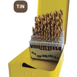 Jogo de Broca Ansi Autocentrante C- Tin 25 Peças Ht - 4