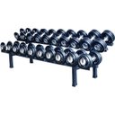 Ver imagem 2 de Suporte Expositor de Dumbbells para 10 Pares