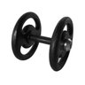 Dumbbell Pintado Pegada Emborrachada Academia Fitness 12kg - 1