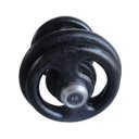 Ver imagem 2 de Dumbbell Pintado Pegada Emborrachada Academia Fitness 18kg