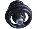 Ver imagem 2 de Dumbbell Pintado Pegada Emborrachada Academia Fitness 18kg