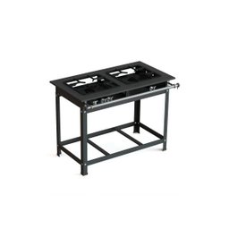 Fogão Industrial 2 Bocas Baixa Pressão Q.simples / Q.duplo - 1