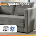 Ver mais imagens de Sofá Cama 2 Lugares 1,48m Luna