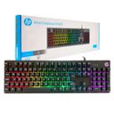 Ver imagem 1 de Teclado Gamer Hp K500f, Usb, Membrana, Led Rgb, Abnt2, Preto