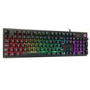 Ver mais imagens de Teclado Gamer Hp K500f, Usb, Membrana, Led Rgb, Abnt2, Preto