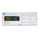 Ver imagem 2 de Teclado Gamer Hp K500f, Usb, Membrana, Led Rgb, Abnt2, Preto