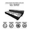Cama Box Conjugada Solteiro com Auxiliar Ortopédica - 6
