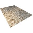 Ver imagem 2 de Tapete de couro bege 2,00x3,00 sem bordas peça 3x9cm