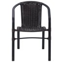 Ver imagem 4 de Kit 4 Cadeiras Alumínio e Mesa Tampo Varanda Piscina Jardim Trama Original