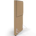 Ver imagem 6 de Cabeceira Cama Box Solteiro Com Tachas 100 cm Vicenza L02 Bouclê Mostarda - Lyam Decor
