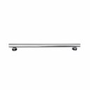 Ver imagem 1 de Puxador para Porta De Passagem Anello Duplo 600mm Inox Polido Cromo - Zen