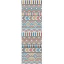 Ver imagem 3 de Passadeira Tapete Bernadine Étnico Veludo 43x140cm Antiderrapante Fastlar Tapete Veludo