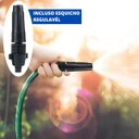 Ver imagem 6 de Mangueira De Jardim 25m Metros Reforçada Trançada + Torneira + Fita Veda Rosca | Ledmang