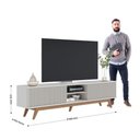 Ver imagem 7 de Rack Bancada Ambiente Fortaleza Off White Matte- Colibri