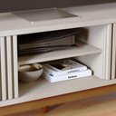 Ver imagem 2 de Rack Bancada Ambiente Fortaleza Off White Matte- Colibri