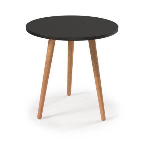 Mesa de Apoio Alta Preta 47x45cm