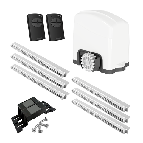 Kit Motor Portão Izzy 500 Inteligente 220V Cremalheira 3m