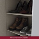 Ver imagem 7 de Sapateira com Espelho 1 Porta 2 Gavetas Happy Espresso Móveis