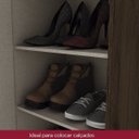 Ver imagem 7 de Sapateira com Espelho 1 Porta 2 Gavetas Happy Espresso Móveis