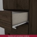 Ver imagem 6 de Sapateira com Espelho 1 Porta 2 Gavetas Happy Espresso Móveis