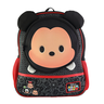 Mochila Escolar Infantil Mickey Costas Alças Bolsos 9 Litros - 1