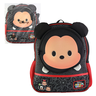 Mochila Escolar Infantil Mickey Costas Alças Bolsos 9 Litros - 5