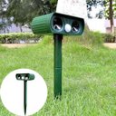 Ver imagem 3 de Repelente Solar Ultrassônico De Animais Pragas Jardim Pombos Ratos Gambas gatos caes