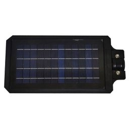 Refletor Poste 120w energia Solar 300 Leds publica Ultra leds Controle Sensor Presenca - 5