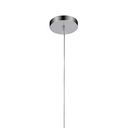 Ver imagem 1 de Pendente Organika Cromado e Champagne (d)13.5cm (a)65cm 1xe14 40w - Kb001a