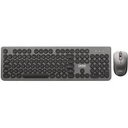 Ver imagem 1 de Teclado + Mouse Sem Fio TM-410 Newex Chumbo