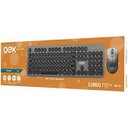 Ver imagem 2 de Teclado + Mouse Sem Fio TM-410 Newex Chumbo