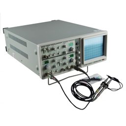 Osciloscópio Analógico 20Mhz 2 Canais 30W Bivolt Retangular De 6 Com Reticulado Interno Oa-203 - 4