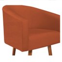Ver imagem 5 de Poltrona Decorativa Sala de Estar Recepção Luiza Pés Palito Suede - Doce Sonho Móveis POLTRONAS POLT