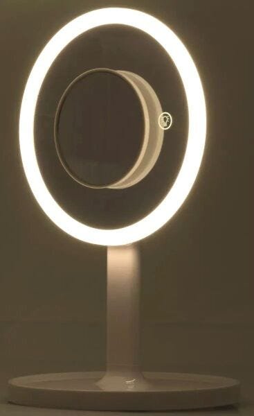 Espelho para Maquiagem com LED 1x 7x Branco - 2