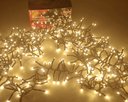Ver imagem 2 de Kit 2 Cordão Festão LED 400 Leds Branco Quente 3 Metros Bivolt