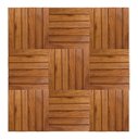 Ver imagem 1 de Jogo 9 Placas Deck 30x30 Cada Modular Sem Pintura Madeira De Lei Jardim