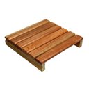 Ver imagem 2 de Jogo 9 Placas Deck 30x30 Cada Modular Sem Pintura Madeira De Lei Jardim