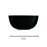Bowl de Vidro Opalino Diwali Black 21x9,5cm Luminarc - 2
