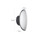 Ver imagem 4 de Arandela Nordecor Pako Redonda 2w+5w Led Bivolt Preto 3000k Luz Amarela 2852