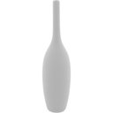Ver imagem 1 de Vaso Decorativo Enfeite Casa Cerâmica 38x9x9cm Branco