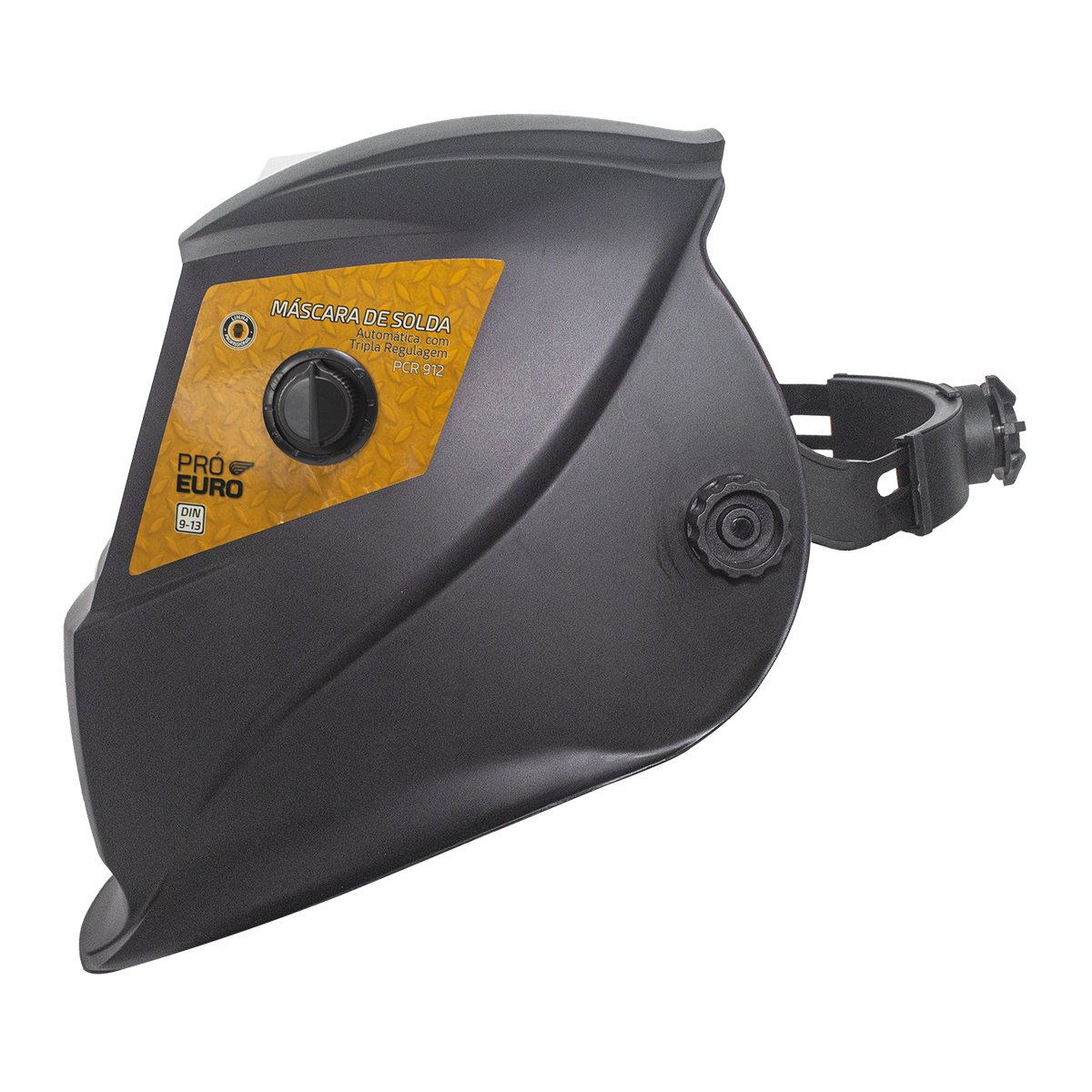 Máscara de Solda Escurecimento Automático com Regulagem - Pró Euro - 2