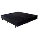 Ver imagem 2 de Base de Cama Box Bipartido Casal 69x188 Preto Suede