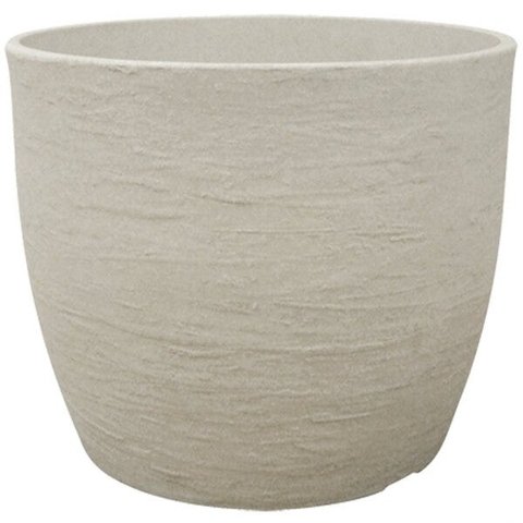 VASO JAPI EUROPA REDONDO CIMENTO 42X33CM