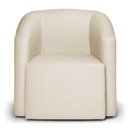 Ver imagem 5 de Poltrona Decorativa Orgânica Stella Max Sintético Bege D03 - D’Rossi