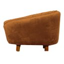 Ver imagem 3 de Poltrona Pet Baby Lady Cães e Gatos Confortável Apartamento Luxo Veludo Terracota