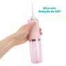 Irrigador Jato de Limpeza Dental Oral Higiene Bucal Eletrico Escova Dentes Gengiva Lingua Implante P - 8