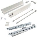 Ver imagem 1 de Kit Ten Gaveta Metálica Alta Branca Fgvtn 450mm